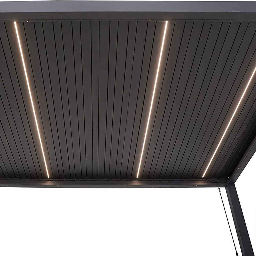 LED-panel 3 m tilbehør alu pergola