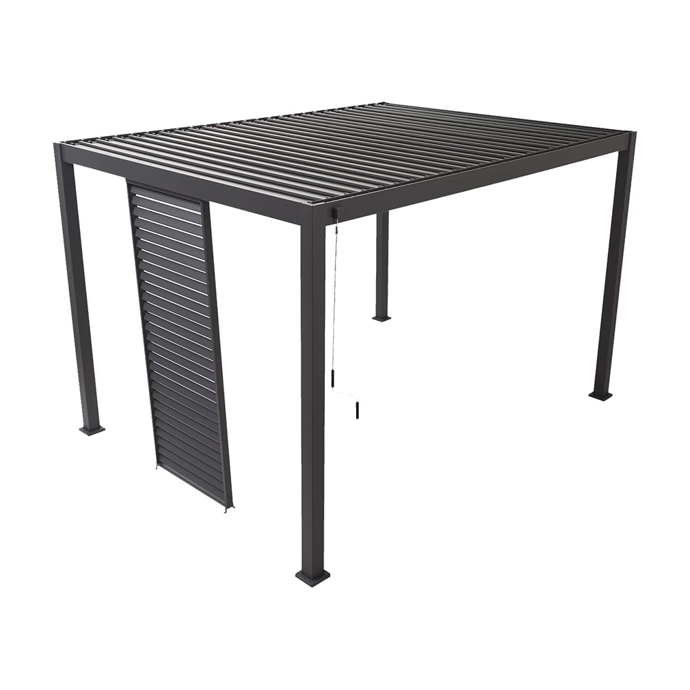 Skjerm til 3-metersvegg, 93cm tilbehør alu pergola