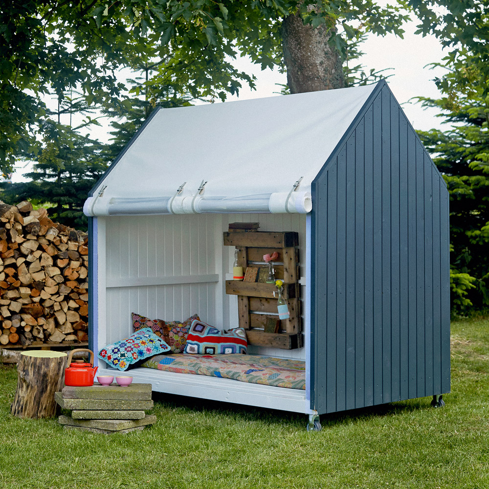 Levegg på hjul Hageskur