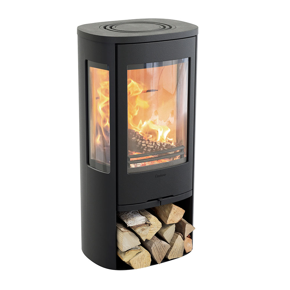 Contura 856 Style Kamin med skorstenspaket