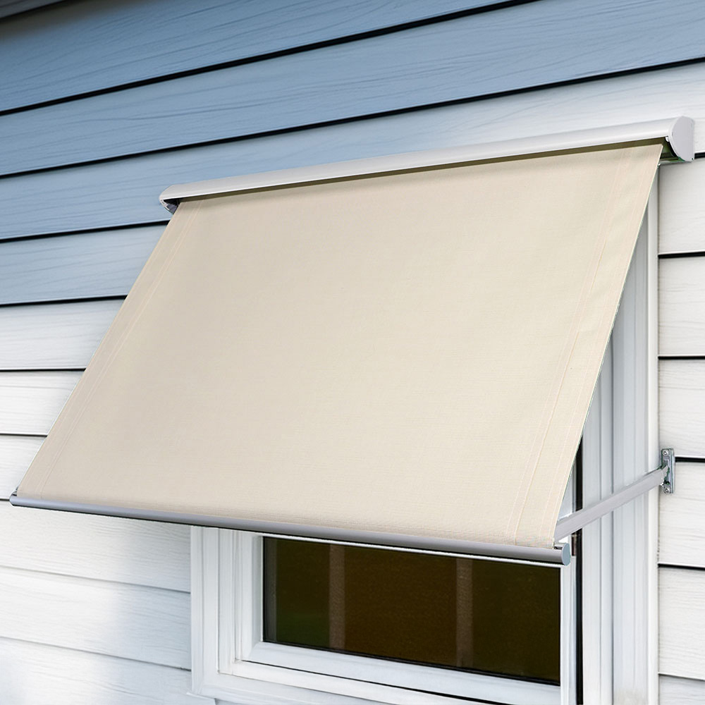 Lys beige 140 x 70 cm Lagerført vindusmarkise