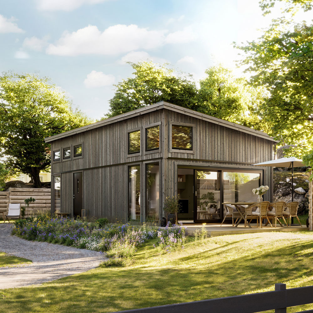 Attefallshuset Finnvik 50 m2