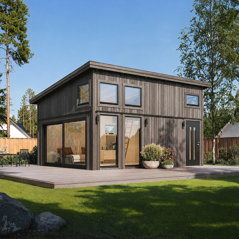 Attefallshuset Sundvik 30 m2 passar många olika användningsområden