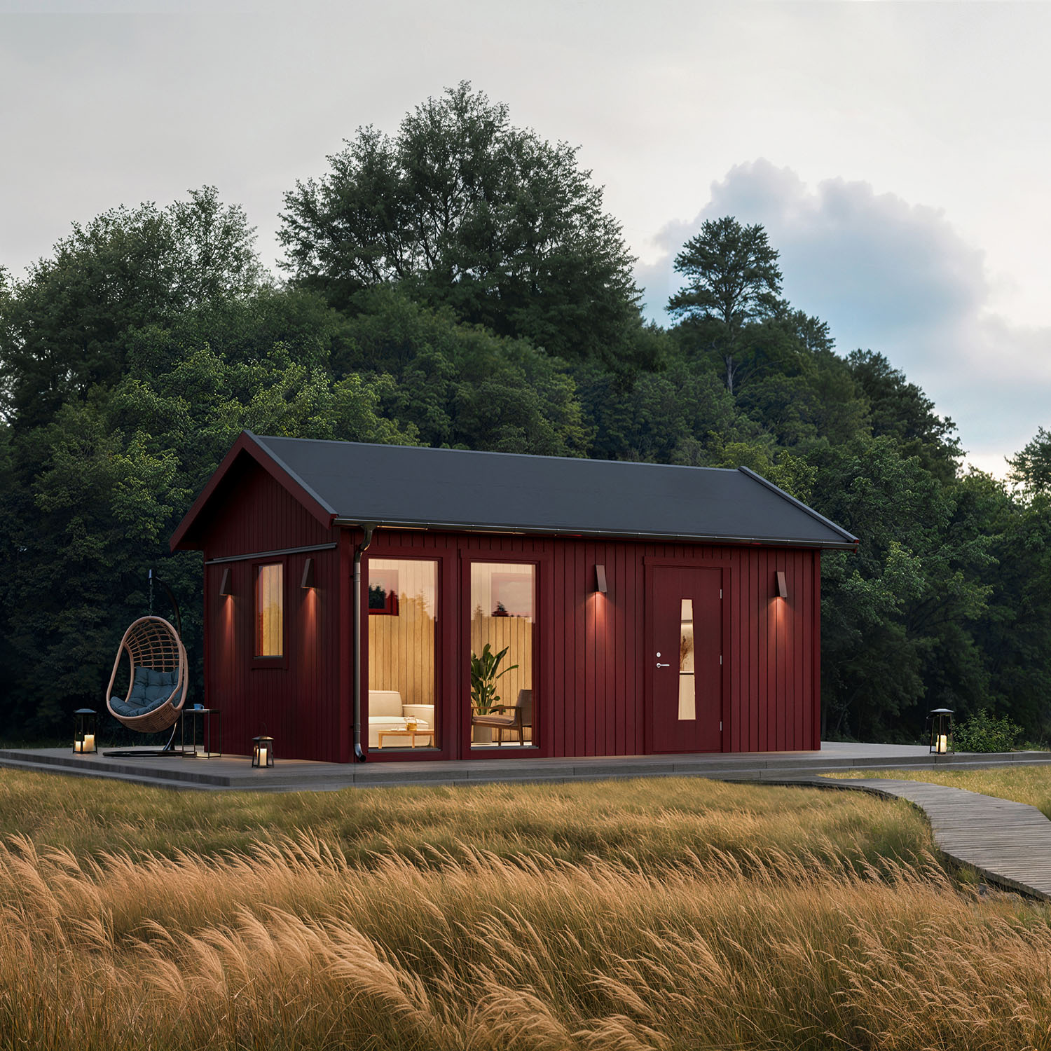 Attefallshuset Vikstorp från Skånska Byggvaror