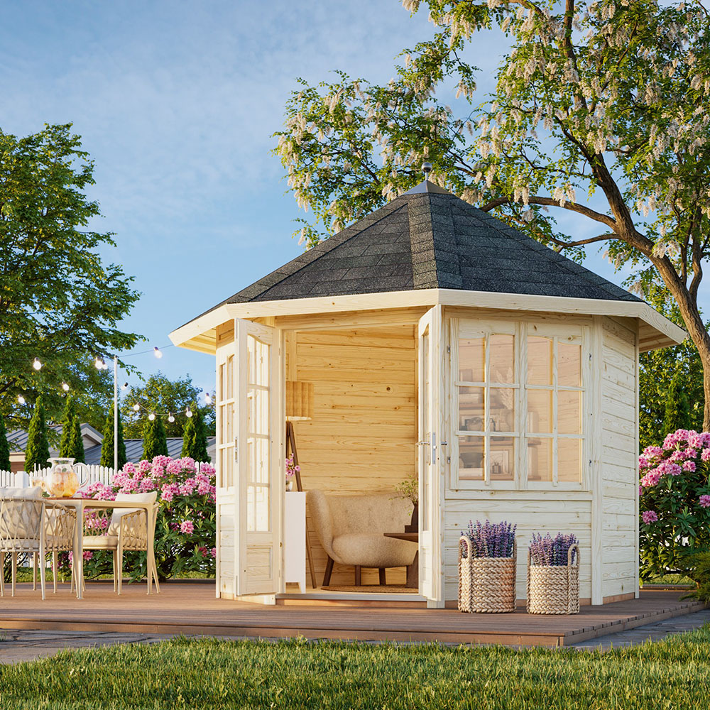 Veronica 2 - 6,9 m² Huvimaja - 2 ikkunaseinää