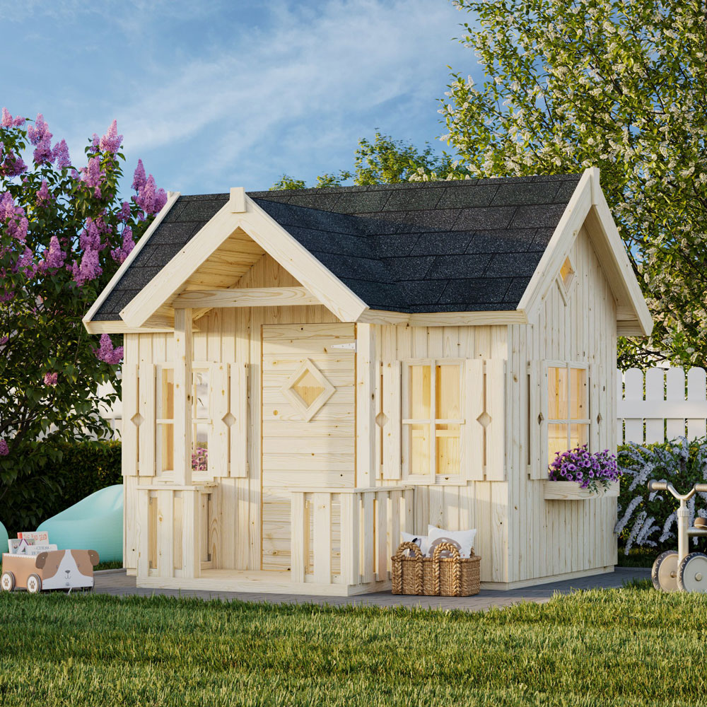 Jennie 3,7 m² Leikkimökki