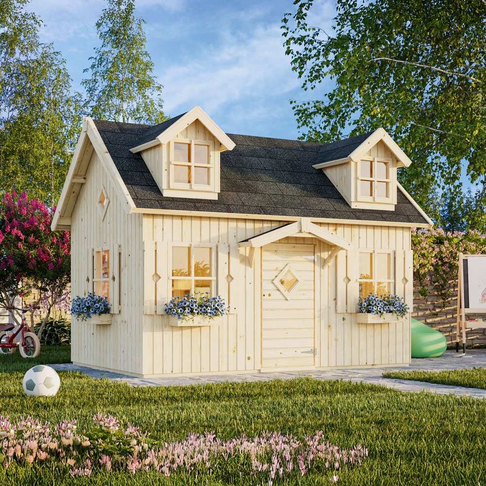 Marie 5,5 m² Leikkimökki