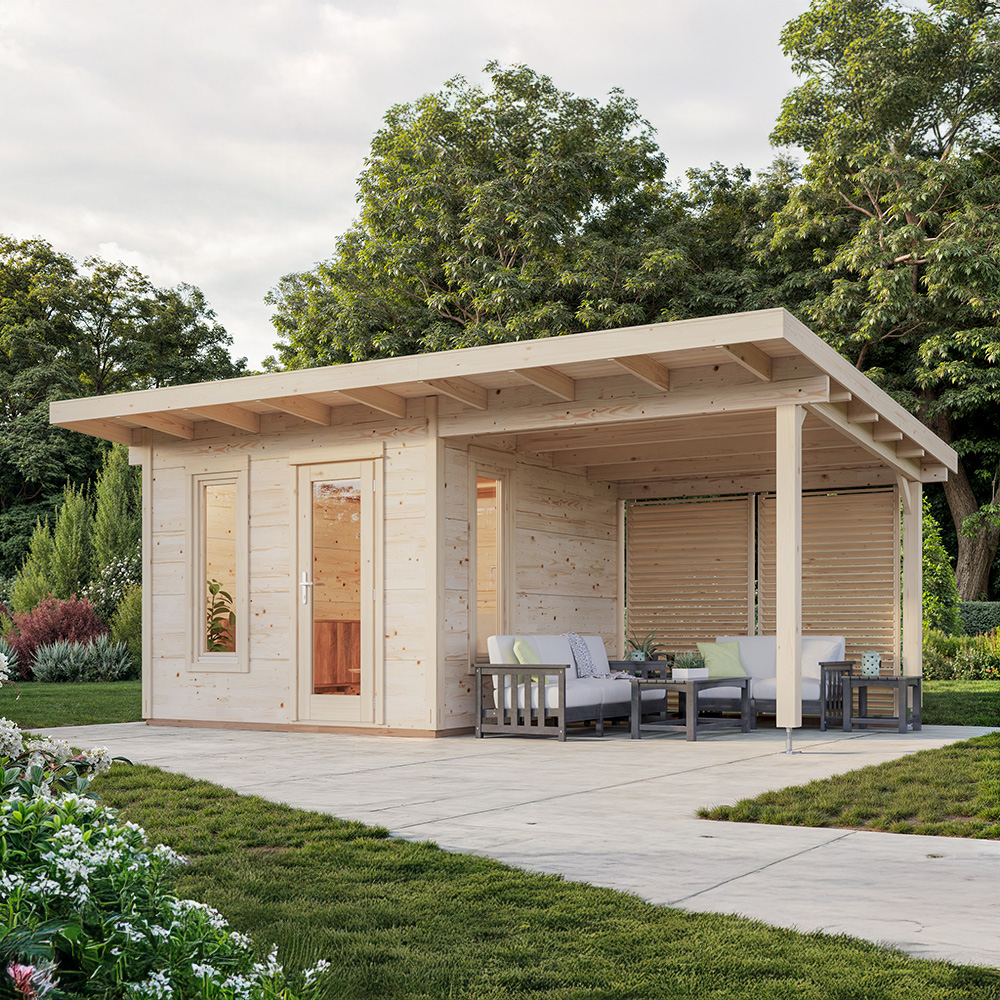 Grace 8,7 m² + 8,1 m² Mökki