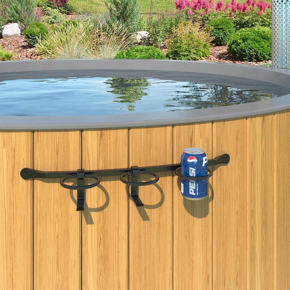 Flaskeholder i metall