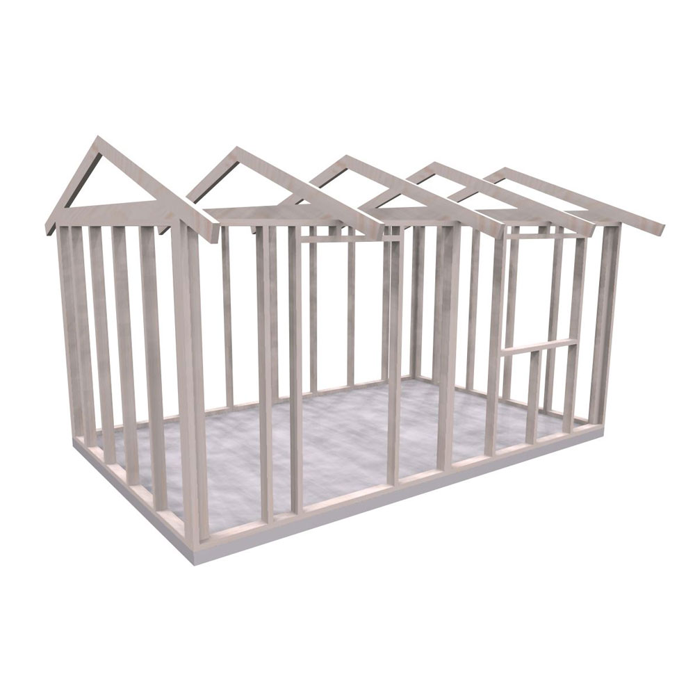Färdiga Sektioner Friggebod 19° – 14,4 M² Nej