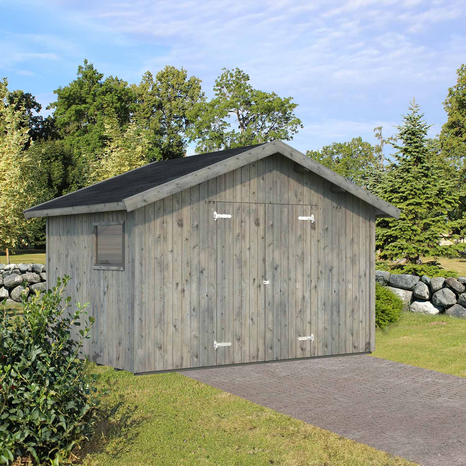 Förråd Nils 8,3 M² Shingel, Obehandlad