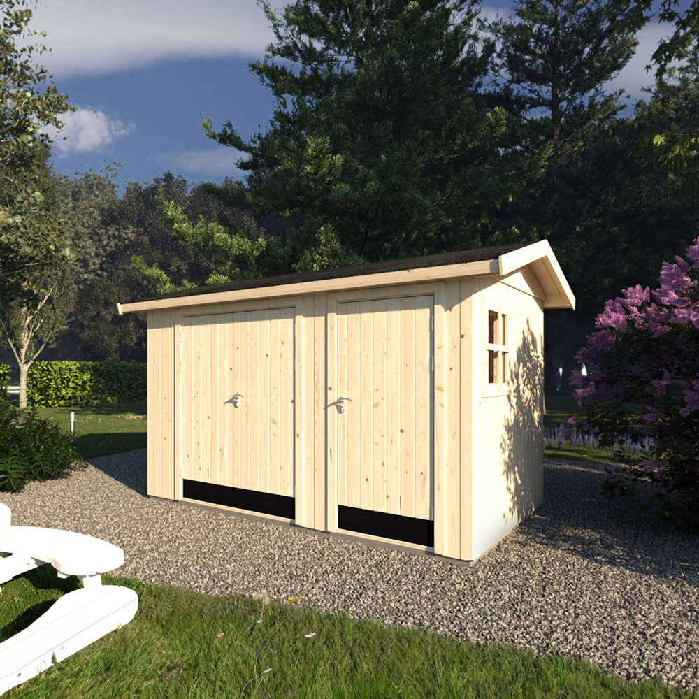 Förråd Olaf 7,6 M² Plåttak