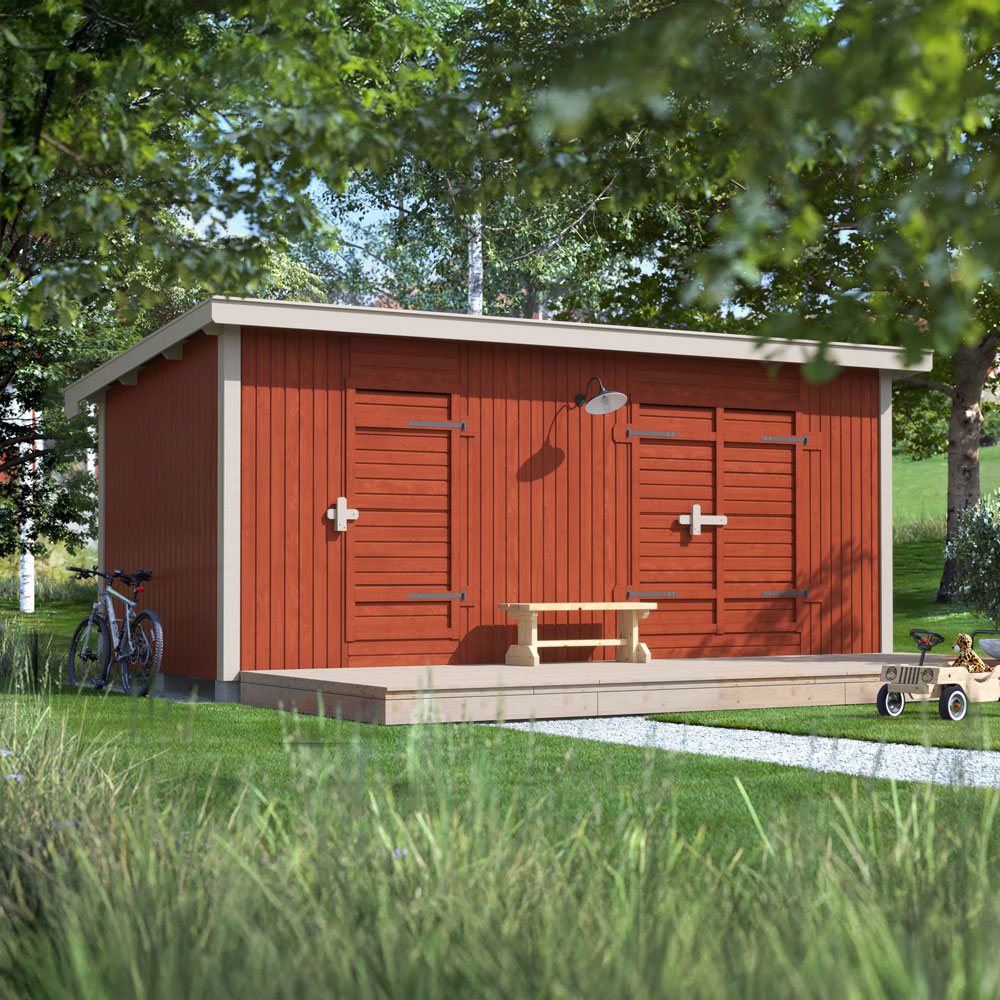 Saga 14,5 m² Trähuset Förråd