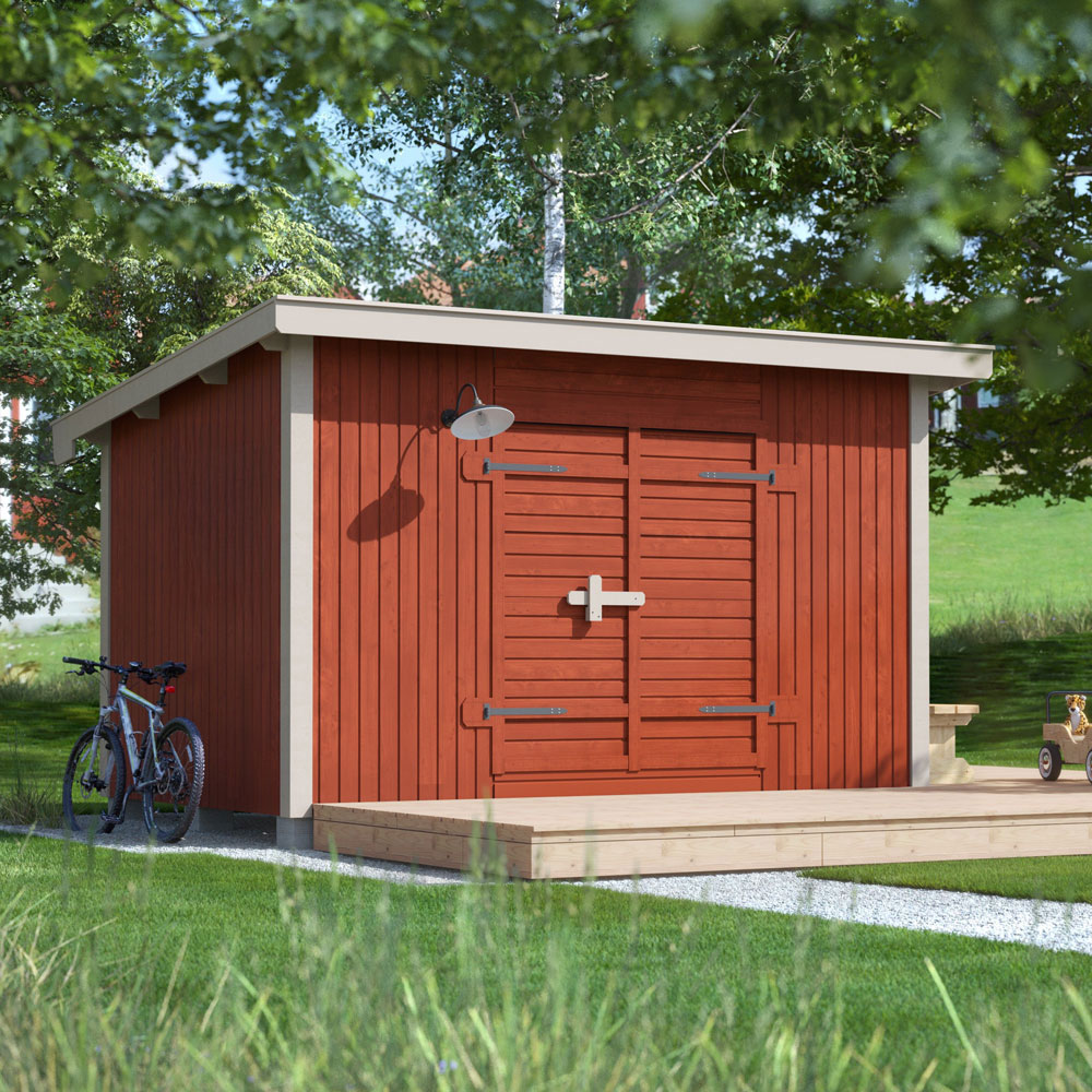 Saga 9,6 m² Trähuset Förråd