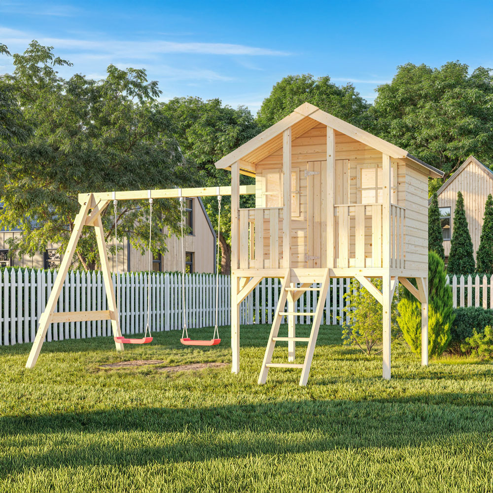 Lekstuga - Lekställning Toby 2,2 M² Shingel