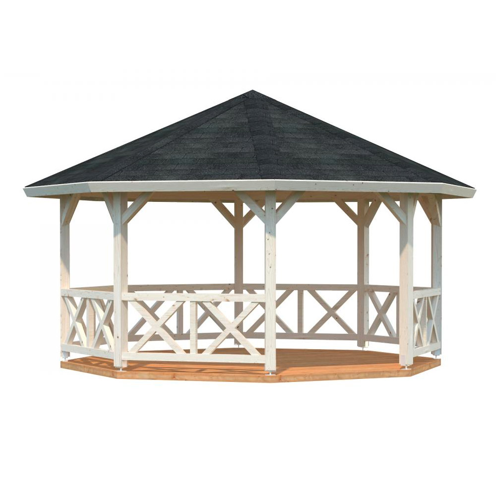 Paviljong Betty 9,0 - 25,0 M² Shingel, Obehandlad, 18,0 M²