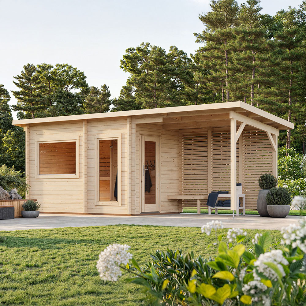 Bastu Sanna 7,4 - 15 m² Bastustuga