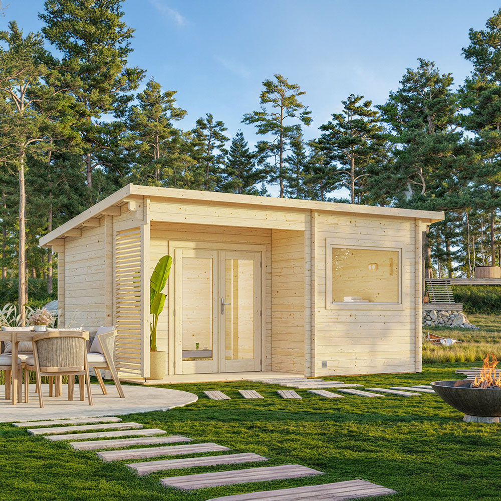Bastu Sanna 7,4 - 15 m² Bastustuga