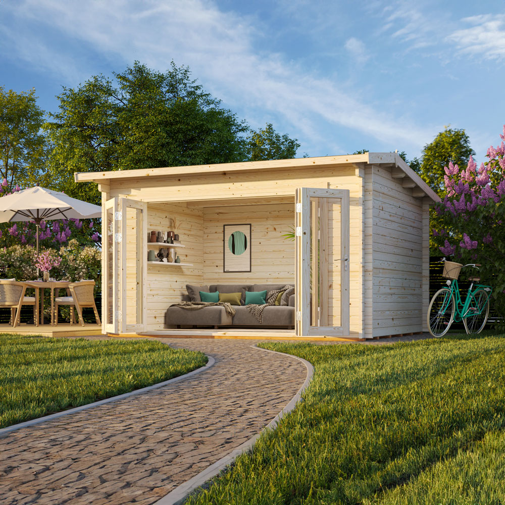 Ines 11,7 - 14,4 m²  Stuga