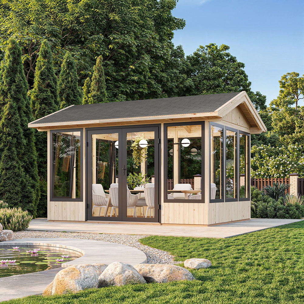 Palmako Stuga / Paviljong Isabella 12,2 M2 , Obehandlad