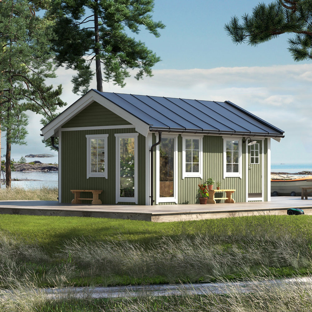 Wilma 24,9–29,9 m² – klassiskt trähus