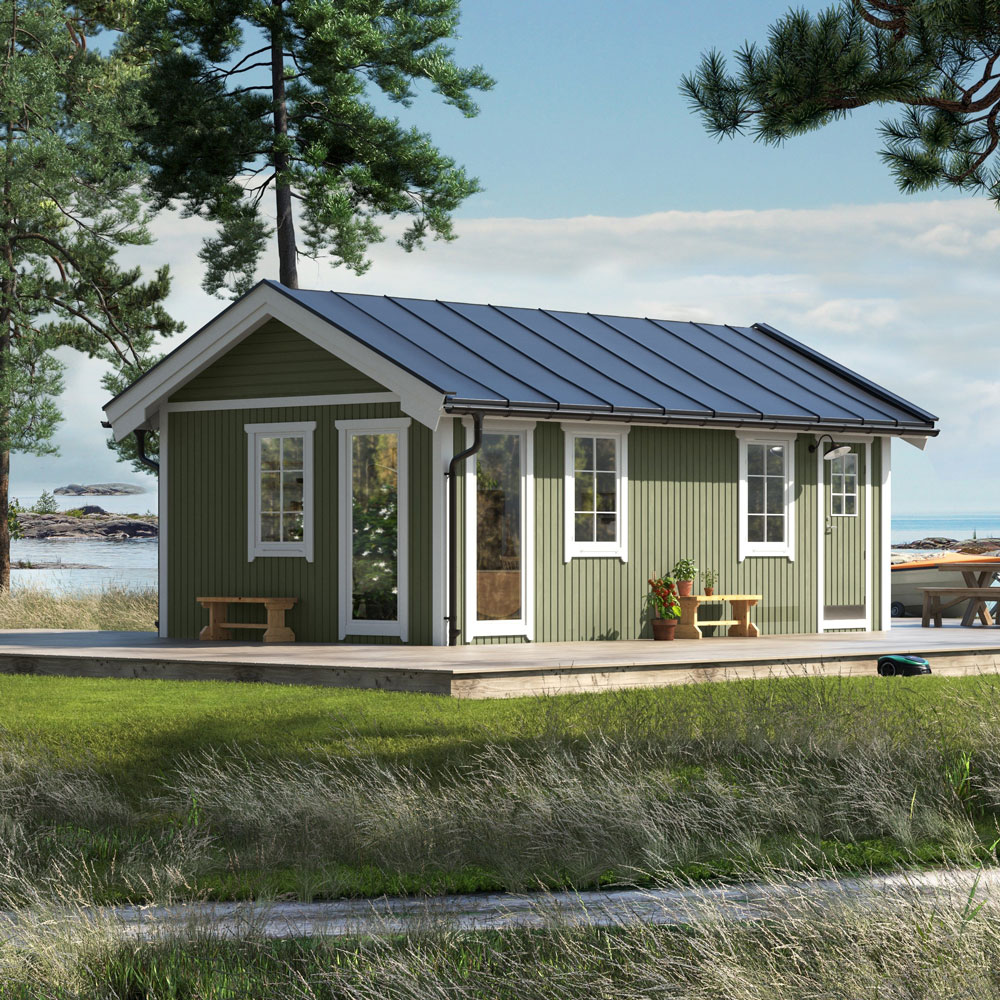 Attefallshuset Wilma från Skånska Byggvaror