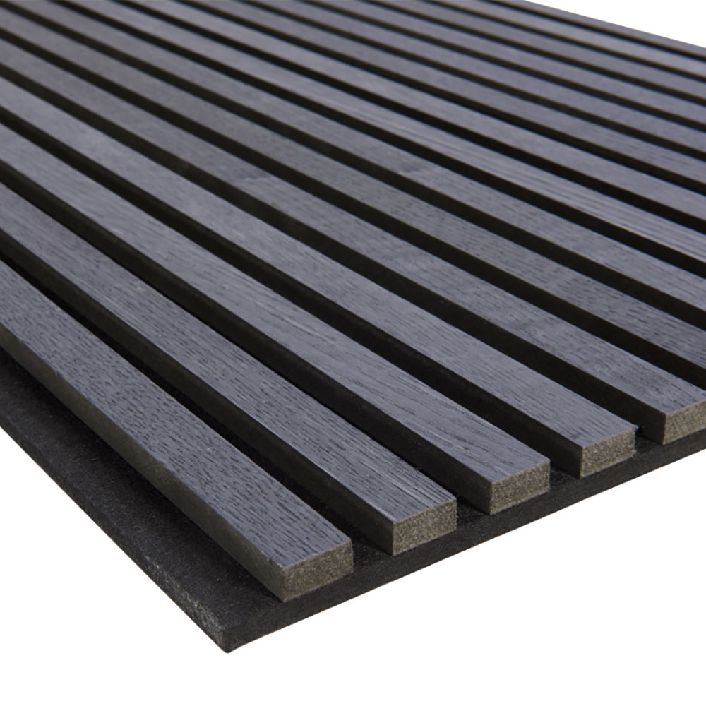 Fibrotech Svart Ek - Akustikpanel 3000 Mm, 4-pack