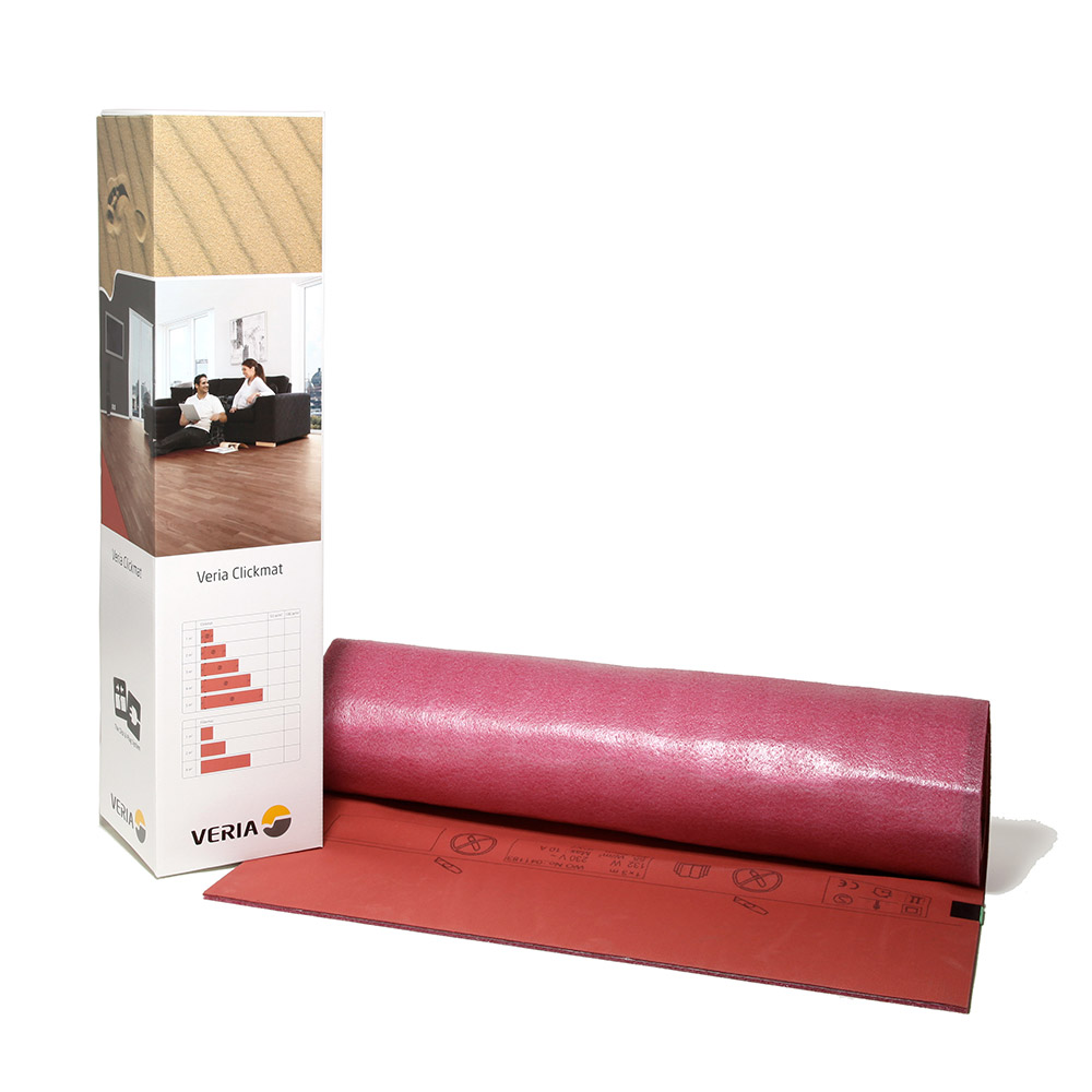 5M² Veria Clickmat 55W Golvvärmematta