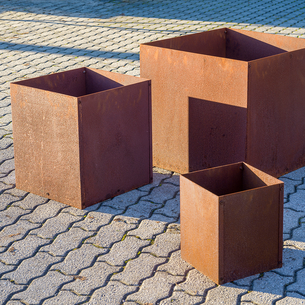 Skotte Garden Kruka I Corten 40 X 40 X 45 Cm