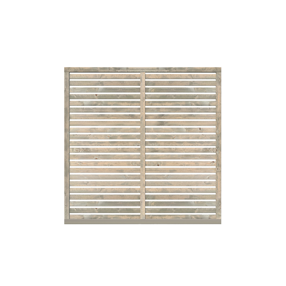 1800x1800 Mm Nina 1 - Skärm Gråimpregnerad