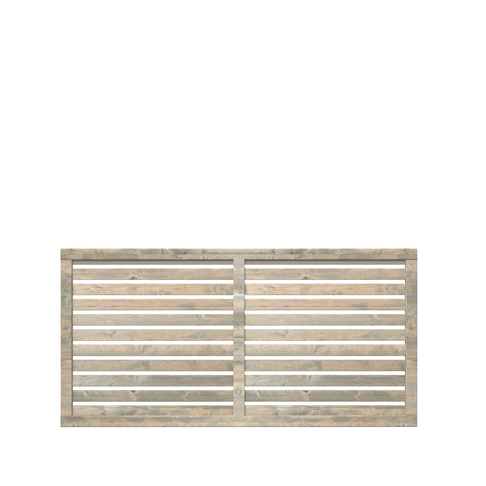 1800x900 Mm Nina 4 - Skärm Gråimpregnerad