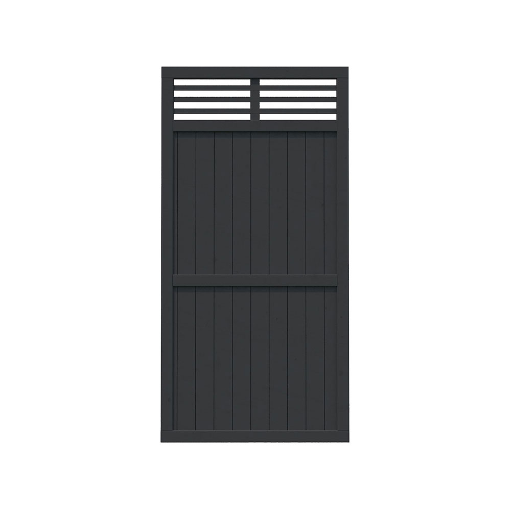 Palmako Skärm 900 X 1800 Mm Reena 2 Målad + Grå