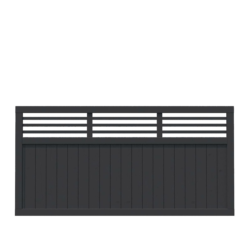 Palmako Skärm 1800 X 900 Mm Reena 4 Målad + Grå