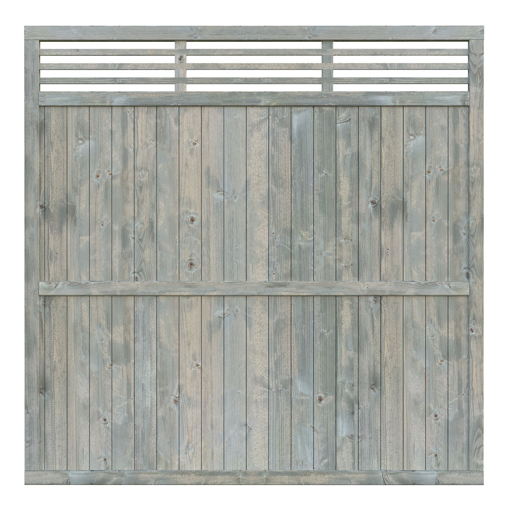 Palmako Skärm 1800 X 1800 Mm Reena Gråimpregnerad
