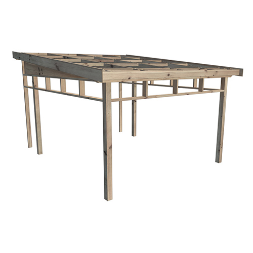 Färdigkapad För Fasadmontering Fira XL Stomme 3955 Mm, 4675 Mm, Grundbehandlad/impregnerad