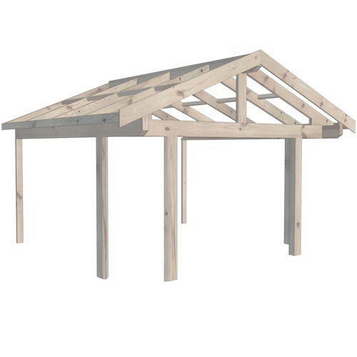 Färdigkapad För Fasadmontering Glädja Med Brutna Hörn 2975 Mm, Grundbehandlad/impregnerad, 3955 Mm
