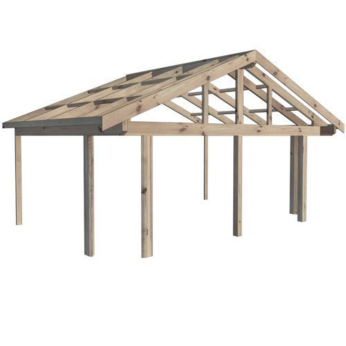 Färdigkapad För Fasadmontering Glädja Med Brutna Hörn 5990 Mm, 2975 Mm, Nej
