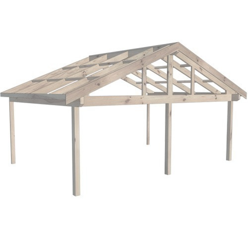 Färdigkapad För Fasadmontering Glädja Stomme 6190 Mm, 2975 Mm, Grundbehandlad/impregnerad