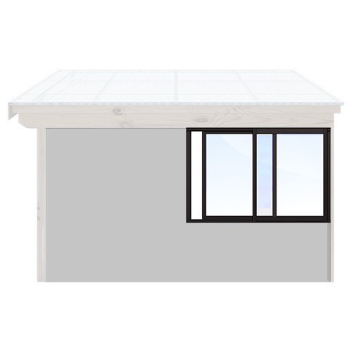 Måttbeställ Skjutpartier Uterum Vinter - Isomax Plus Svart, 1601-1700, 1901-2000