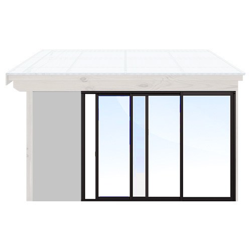 Måttbeställ Skjutpartier Uterum Vinter - Isomax Plus Svart, 2101-2200, 3701-3800