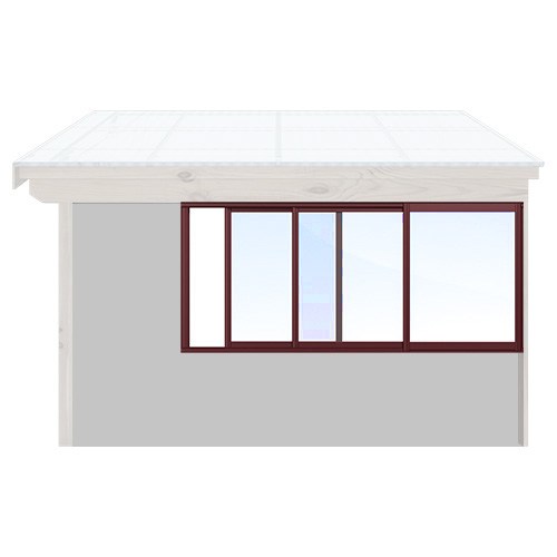 Utförsäljning | Sommar - Optimal Röd 250 cm - Skjutbara fönster