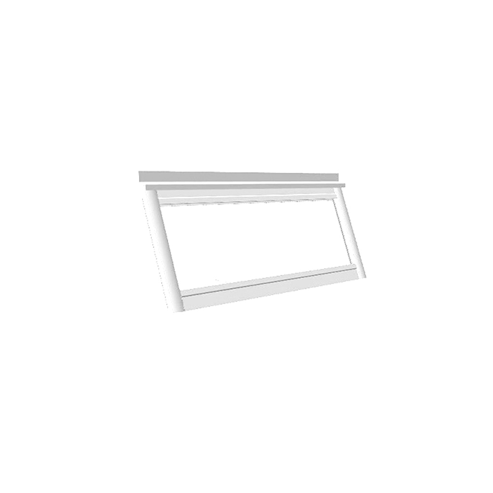 Ventilationsfönster Vår/höst - Isolent Vit, 90,6 X 31 Cm