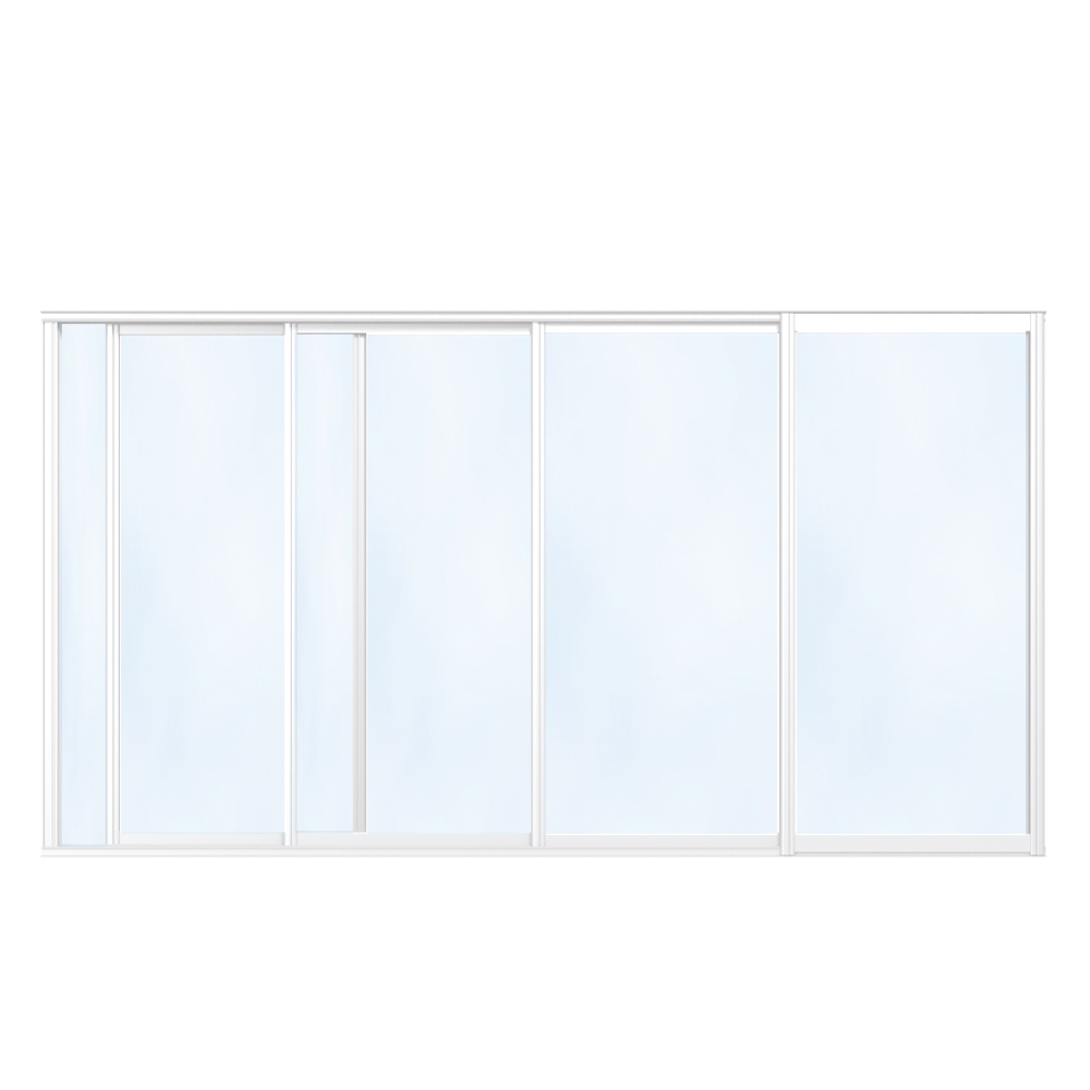 Skjutdörrar Uterum Säsong Sommar Sommar Basic 330 Cm - 4 Luckor