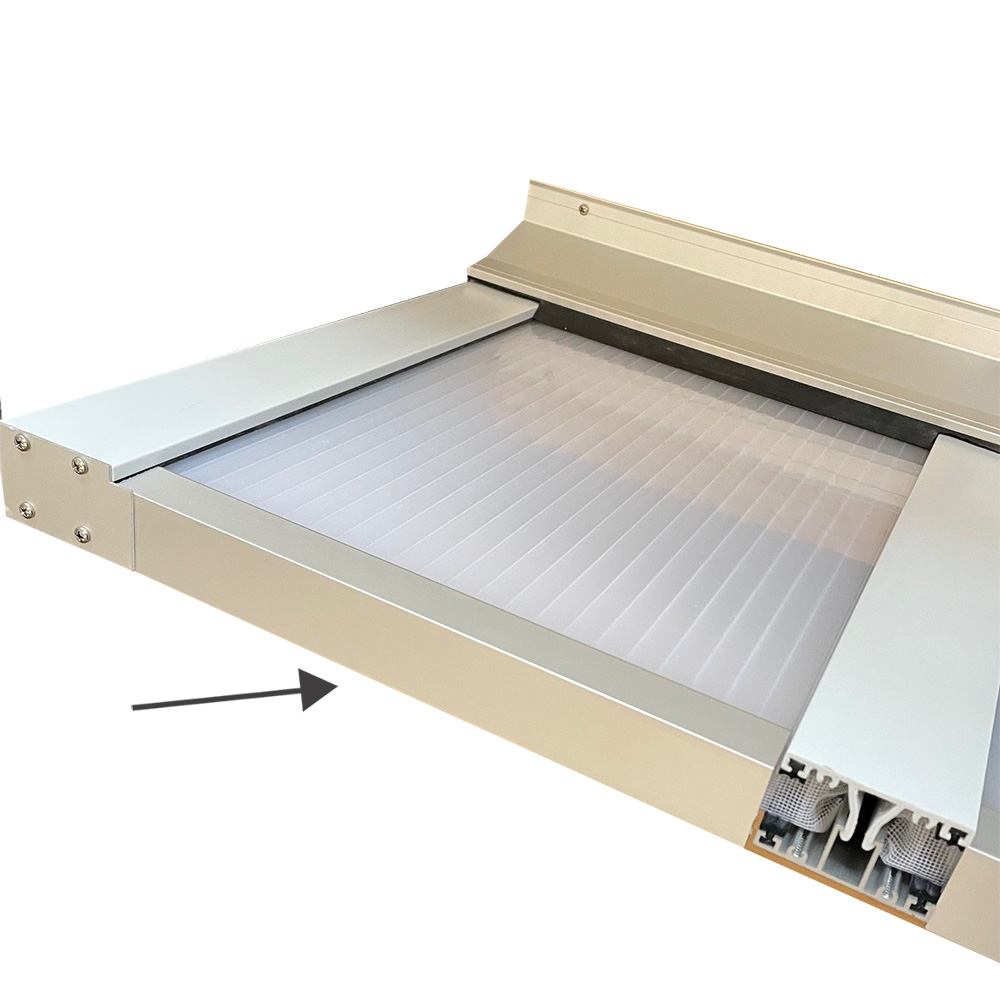 Kantavslut 10 - 2-pack tillbehör tak friliggande uterum