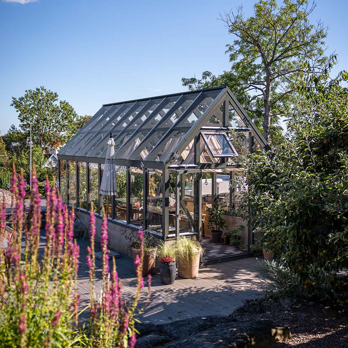 Sarek Mur Växthus i trä