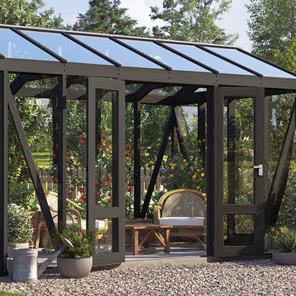 Linnea extradörr - Svart