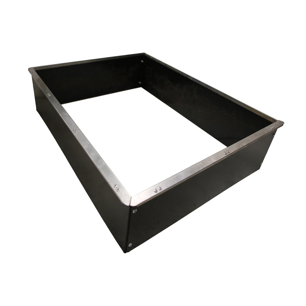 Snigelkant halvpallskrage 80x60 cm 