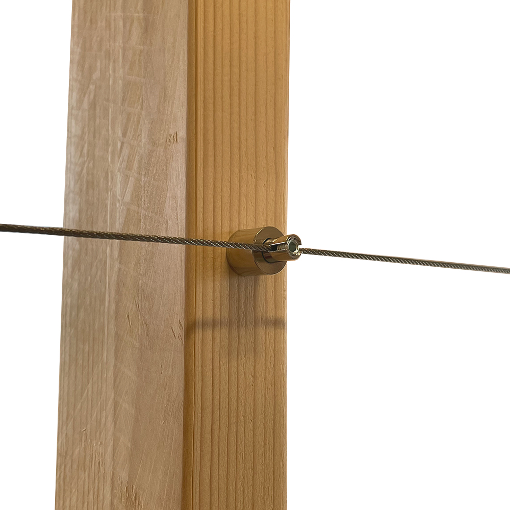 För Träväxthus Wireupphäng Horisontell