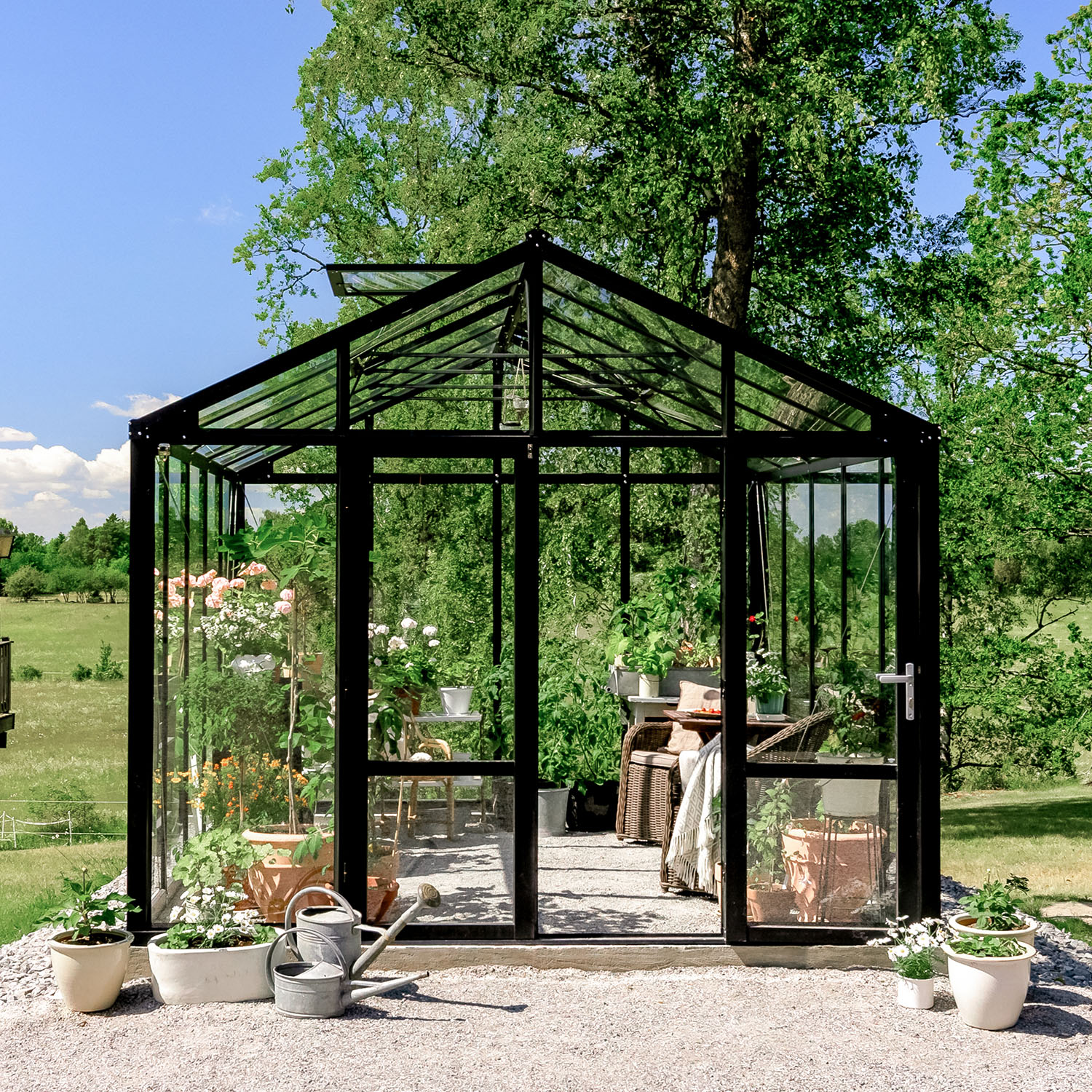 Växthus 9,6 - 16,5 M² Dahlia 16,5 M² 16,5 M²