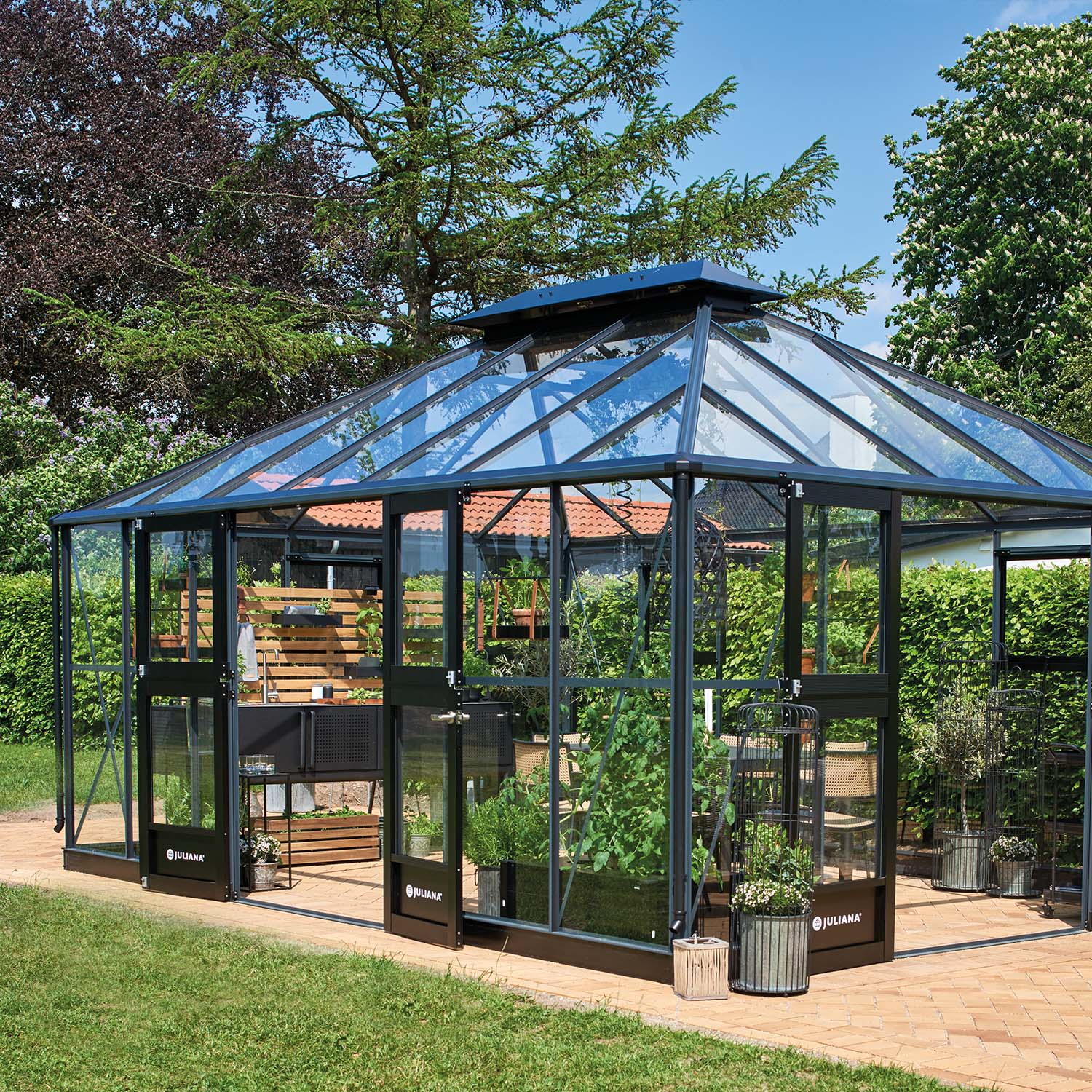 Växthus Juliana Grand Oase 18,8 M²